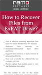 Mobile Screenshot of exfatrecovery.net